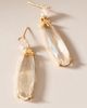 Anthropologie Studio Bride Baguette Dewdrop Earrings - 1