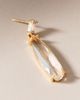 Anthropologie Studio Bride Baguette Dewdrop Earrings - 2