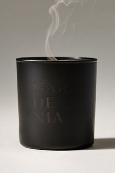 Anthropologie Studio Stockhome Floral Gardenia Glass Candle
