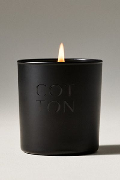Anthropologie Studio Stockhome Fresh Cotton Glass Candle