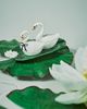 Anthropologie Swan Lake Salt & Pepper Shakers - 1