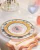 Anthropologie The Bistro Tile Stoneware Dessert Plate: Garden Edition - 1