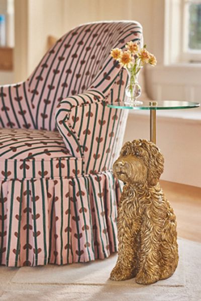 Anthropologie The Dog Icon Side Table