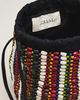 Anthropologie THE GREAT. Beaded Cinched Bucket Bag - 3