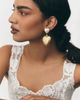 Anthropologie The Pink Reef Forever Yours Locket Drop Earrings - 3