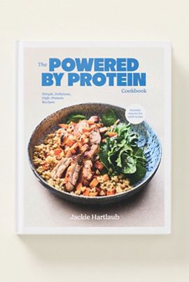 Anthropologie The Powered by Protein Hardcover Cookbook