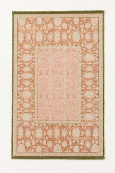 Anthropologie Ulla Printed Easy-Care Persian-Inspired Rug