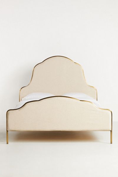 Anthropologie Valencia Linen Fenna Bed