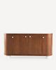 Anthropologie Vivienne 68" Marble Top Wood Sideboard - 2