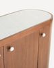 Anthropologie Vivienne 68" Marble Top Wood Sideboard - 6