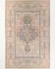 Anthropologie Washable Persian-Inspired Coral Rug - 1