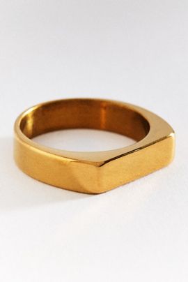 Anthropologie Water-Resistant Angled Ring