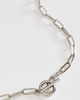 Anthropologie Water-Resistant Paperclip Lariat Necklace - 3