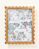 Anthropologie Wavy Wooden Art Frame - 1