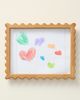 Anthropologie Wavy Wooden Art Frame - 3