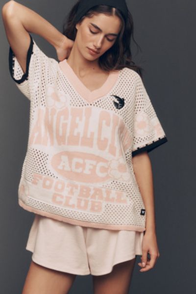Anthropologie Wild Collective Angel City Jersey Top