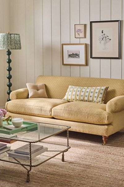 Anthropologie Willoughby Golini Two-Cushion Sofa