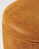 Anthropologie Winchester Leather Louise Storage Ottoman - 2