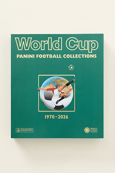 Anthropologie World Cup Panini Football Collections 1970-2026 Flexi Cover Book