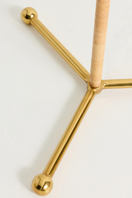 Anthropologie Wrapped Rattan Floor Lamp - Thumbnail 3