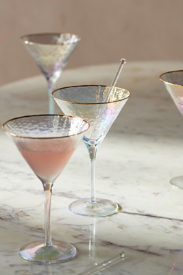 Zaza Lustered Martini Glasses - Thumbnail 4