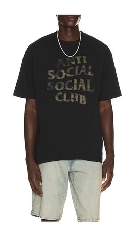 Anti Social Social Club Anti Social Social Club Camo Applique Tee