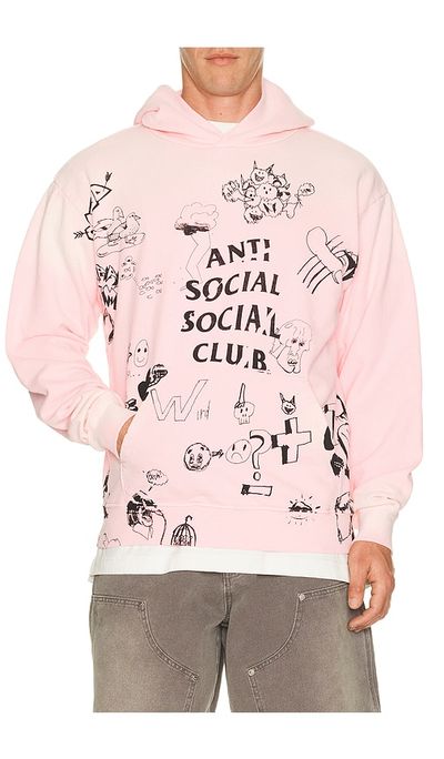 Anti Social Social Club Anti Social Social Club Illustrated Hoodie