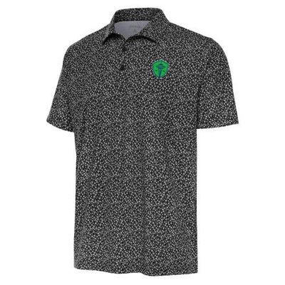 ANTIGUA Men's Antigua Black Seattle Sounders FC Terrace Polo 