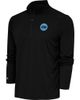 ANTIGUA Men's Antigua Black Utah Hockey Club Tribute Quarter-Zip Pullover Top  - 1