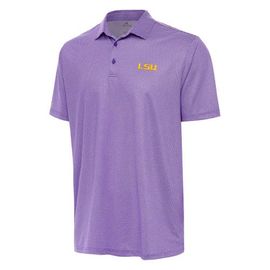 ANTIGUA Men's Antigua Purple/White LSU Tigers Rings Polo 