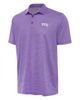 ANTIGUA Men's Antigua Purple/White TCU Horned Frogs Rings Polo  - 1