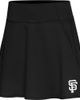 ANTIGUA Women's Antigua Black San Francisco Giants Chip Skort  - 1
