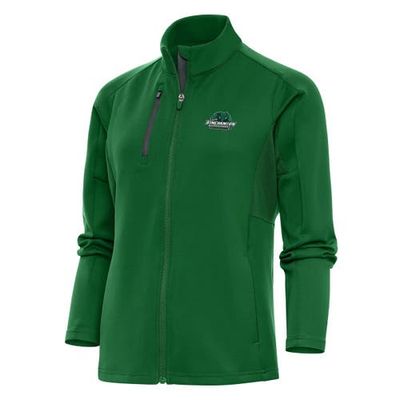 ANTIGUA Women's Antigua Green Binghamton Bearcats Generation Digital Thermal Full-Zip Jacket 