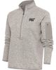ANTIGUA Women's Antigua Oatmeal MIT Engineers Fortune Half-Zip Pullover Jacket  - 1