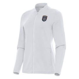 ANTIGUA Women's Antigua White San Diego FC Continual Full-Zip Jacket 