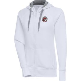 ANTIGUA Women's Antigua White Tampa Spartans Victory Full-Zip Hoodie 
