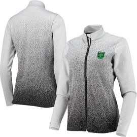 ANTIGUA Women's Antigua White/Black Austin FC Guide Full-Zip Jacket 