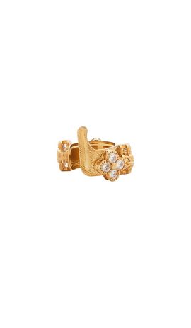 Anton Heunis Anton Heunis Floral Ear Cuff Earring