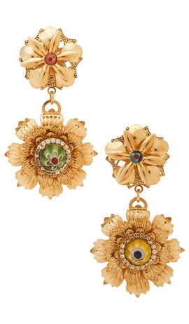 Anton Heunis Anton Heunis Flower Drop Earrings