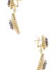 Anton Heunis Anton Heunis Omega Clasp Oval Disc Chandeliers Earrings - 2