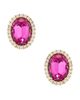 Anton Heunis Anton Heunis Omega Clasp Oval Earrings - 1