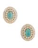 Anton Heunis Anton Heunis Stud With Clip Oval Earrings - 1