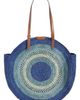 Anya Hindmarch Anya Hindmarch Bow Round Raffia Tote - 1