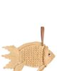 Anya Hindmarch Anya Hindmarch Crochet Raffia Fish Clutch - 1