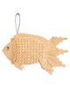 Anya Hindmarch Anya Hindmarch Crochet Raffia Fish Clutch - 4