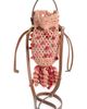 Anya Hindmarch Anya Hindmarch Crochet Raffia Squid Crossbody Bag - 4