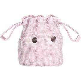 Anya Hindmarch Anya Hindmarch Eyes Crystal Mesh Drawstring Pouch