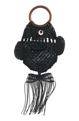 Anya Hindmarch Anya Hindmarch Macramé Fish Clutch