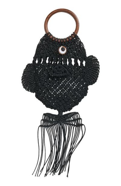 Anya Hindmarch Anya Hindmarch Macramé Fish Clutch