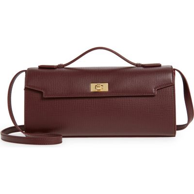 Anya Hindmarch Anya Hindmarch Mortimer Crosshatch Leather Clutch